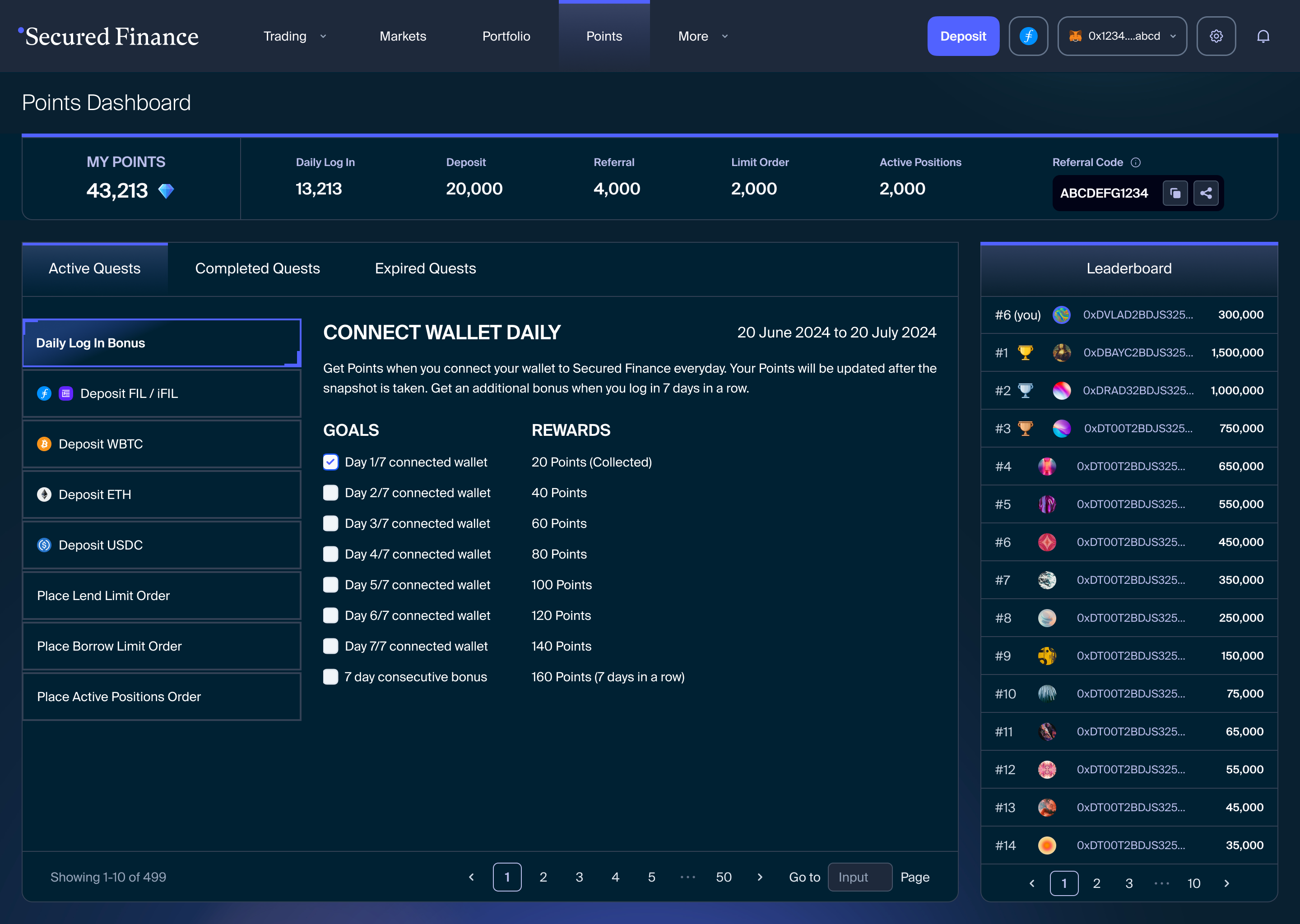 Design screenshot