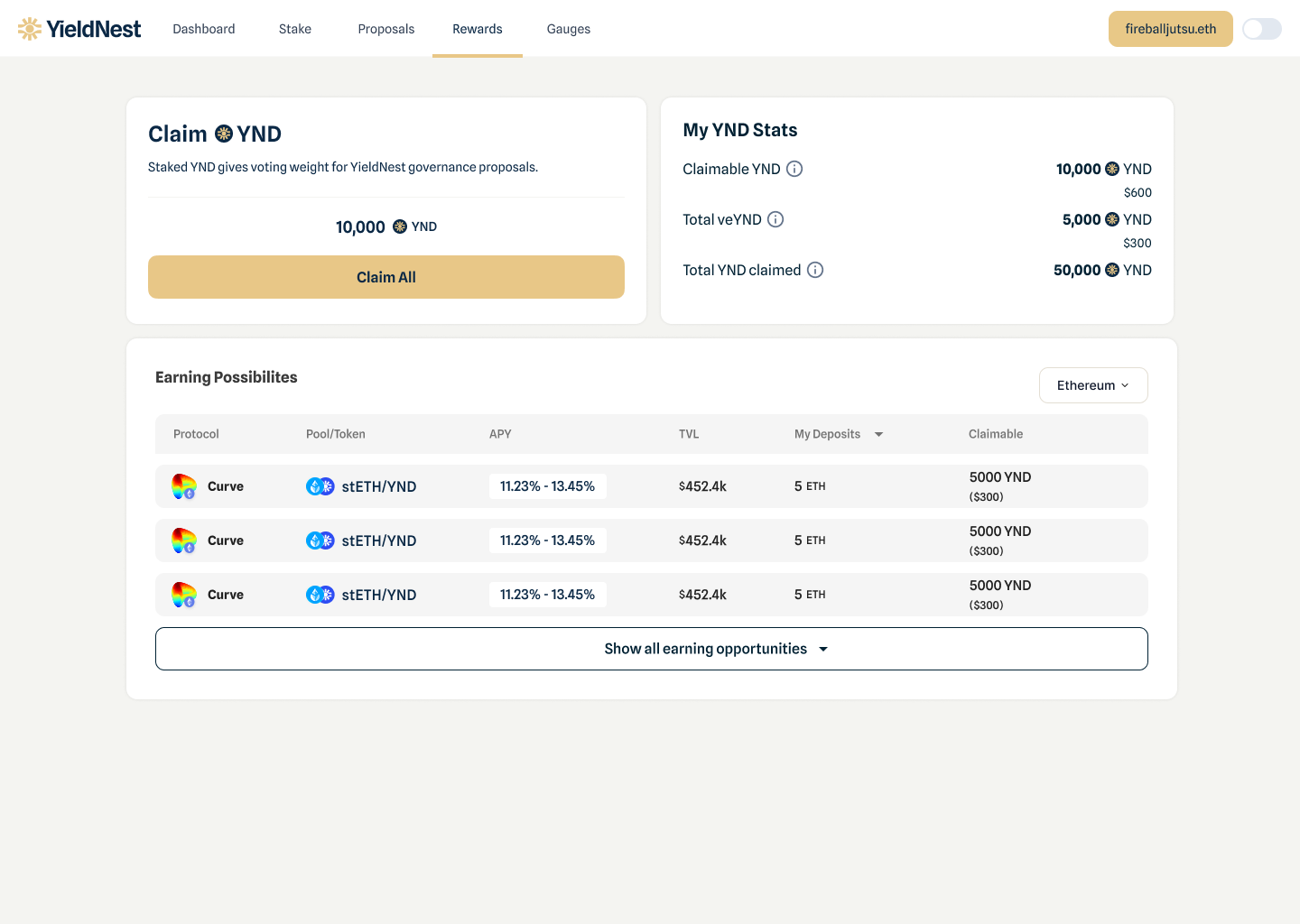 Design screenshot