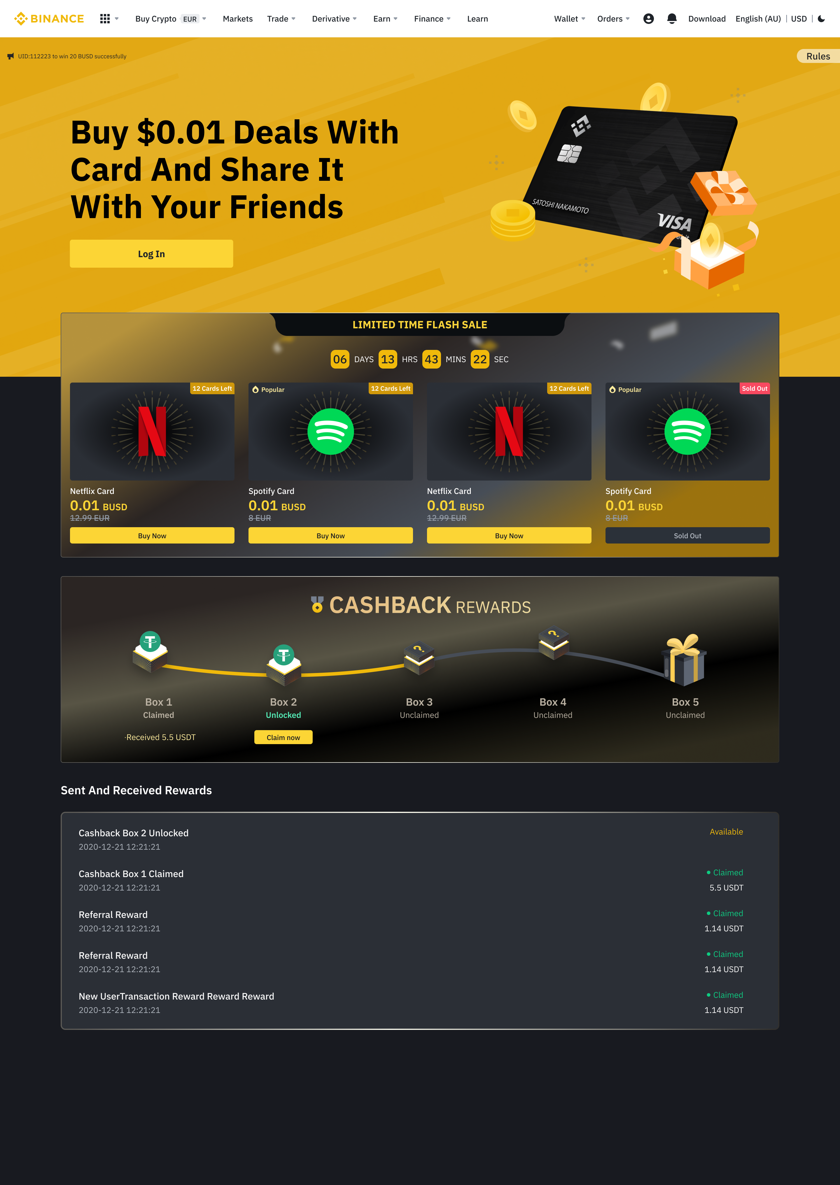 Design screenshot